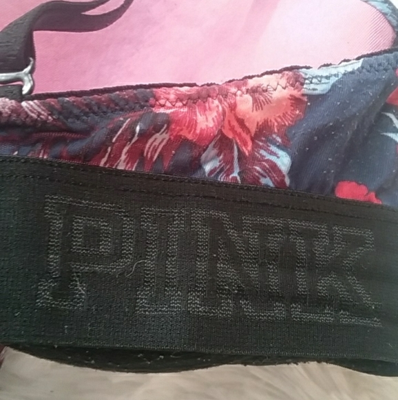 Victoria's Secret PINK Tropical Print Push-Up Bra - Picture 3 of 5